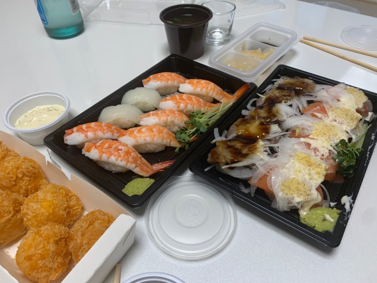  내돈내산 안중배달 안중초밥 맛집 한달에 2번이상 시켜먹는 곳