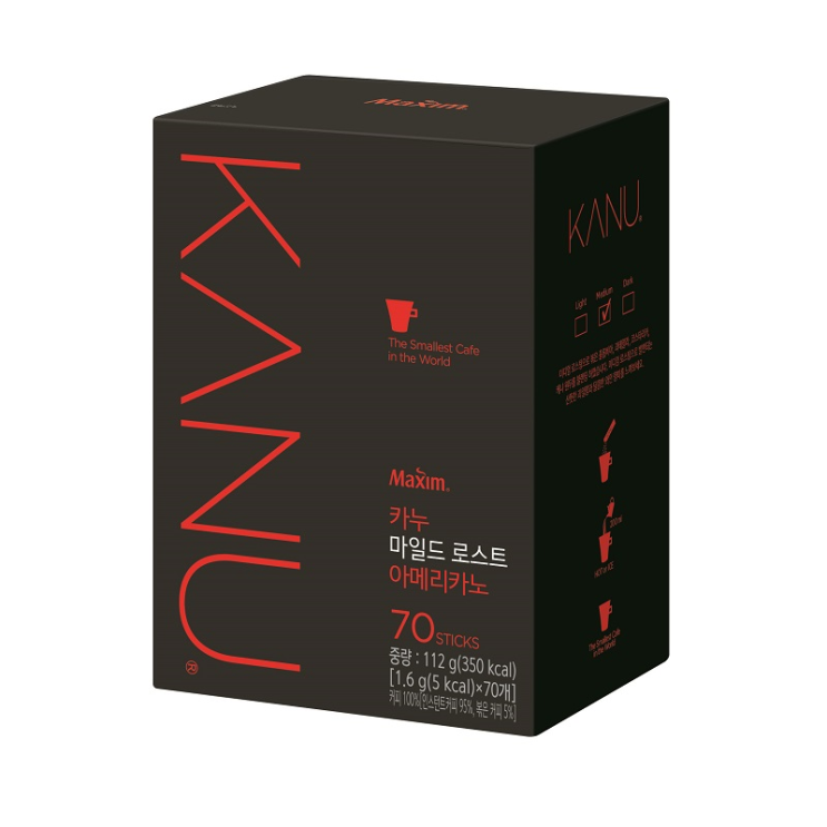 가성비 좋은 카누 마일드로스트 아메리카노, 1.6g, 70개 좋아요 가성비 좋은 카누 마일드로스트 아메리카노, 1.6g, 70개 좋아요