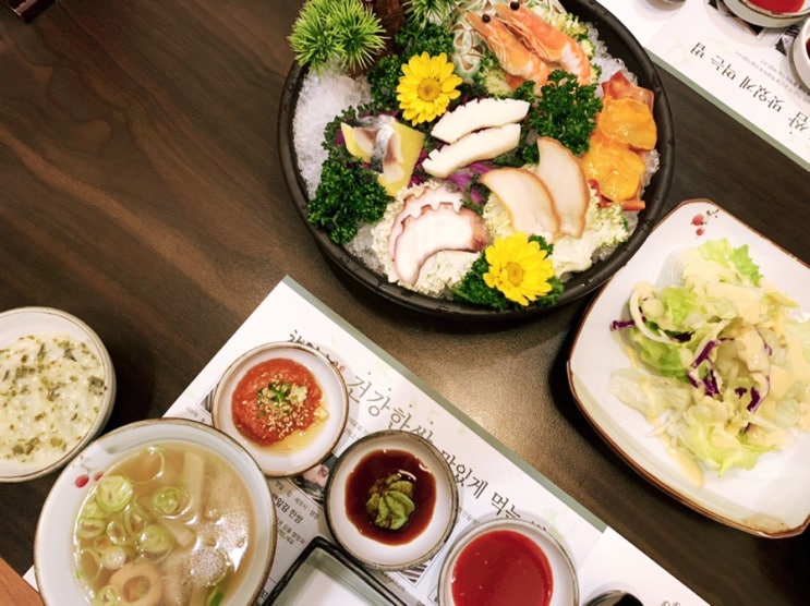  여의도역맛집] 해담채 , 저녁 스페셜 코스 해담채 바다 A코스 후기