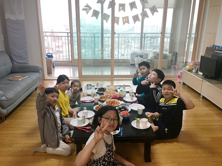  준성이 생일파티 - 9살 생일선물