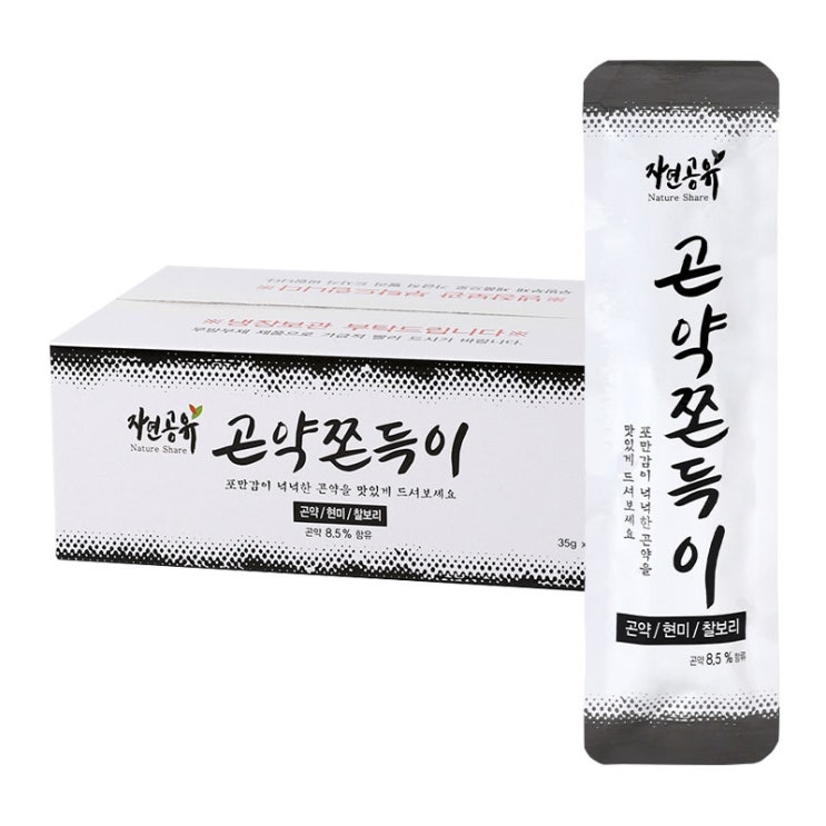 갓성비 좋은 자연공유 곤약쫀드기, 35g, 20개 ··· 갓성비 좋은 자연공유 곤약쫀드기, 35g, 20개 ···