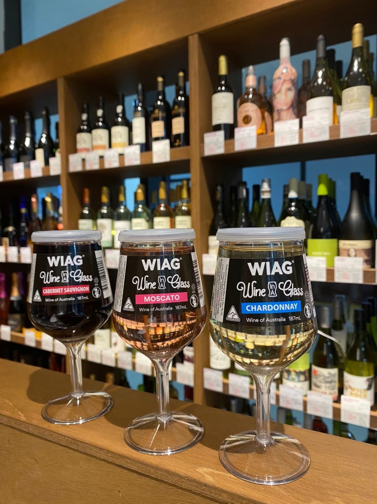  와인인어글라스 - WIAG, Wine in a Glass - 피크닉과 캠핑에 휴대하기 좋은 와인