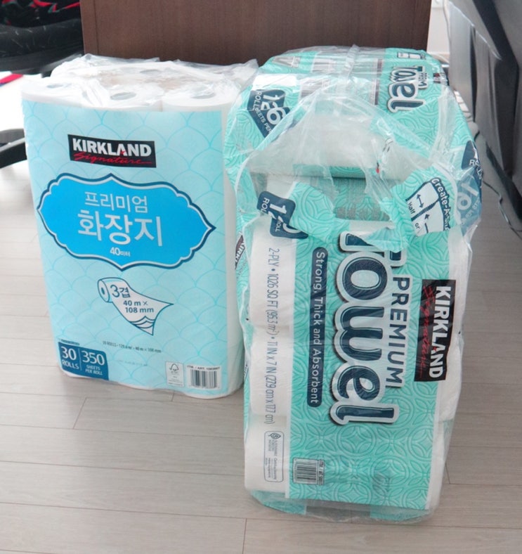  코스트코 커클랜드 키친타월&두루마리휴지 비교추천!
