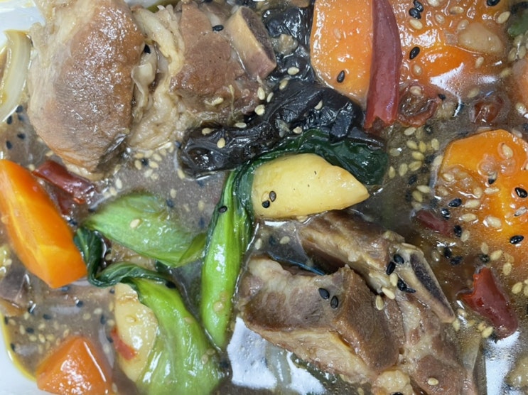  구디맘 블로그 - “내돈내산“ 청량리 갈비찜 찐맛집 후기