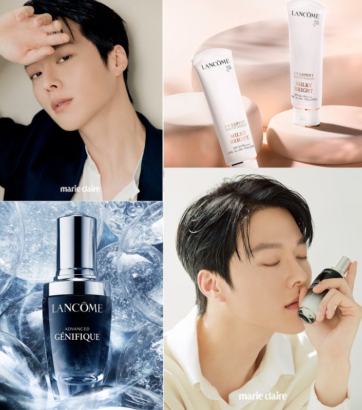 랑콤 X 장기용 마리끌레르 화보 속 어드밴스드 제니피끄 에센스, UV 엑스퍼트 밀키 브라이트 선크림 알아보기! 랑콤 X 장기용 마리끌레르 화보 속 어드밴스드 제니피끄 에센스, UV 엑스퍼트 밀키 브라이트 선크림 알아보기!