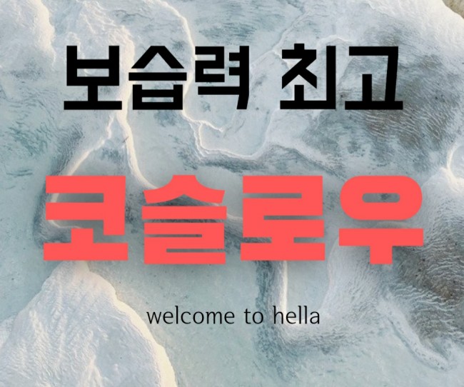  보습력최고 코슬로우! 고농축 세라-레포좀/올인원크림 둘러보고 가세요
