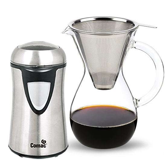 인기 많은 코맥 스텐필터 카라페 커피드립 세트 600ml DG1 + 전동 커피그라인더 ME1, 혼합색상, 1세트 추천합니다 인기 많은 코맥 스텐필터 카라페 커피드립 세트 600ml DG1 + 전동 커피그라인더 ME1, 혼합색상, 1세트 추천합니다