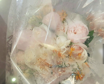  부케: '웨딩데이플라워' 포장 및 배송상태