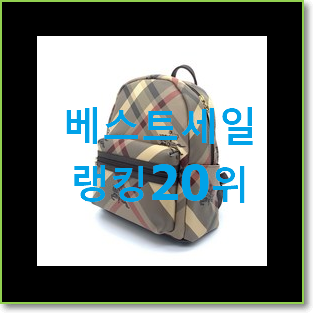  센스있는 버버리백팩 물건 BEST 세일 TOP 20위