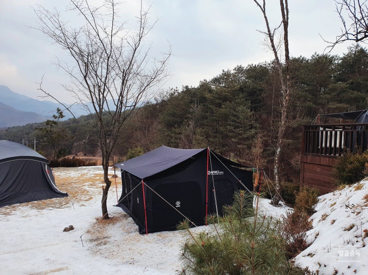  홍천 해솔캠핑장(21.01.16~21.01.17)