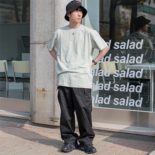 브랜드 반팔티 빈트릴 티셔츠 쉐이크 쉐이크 해시태그 돋보여요