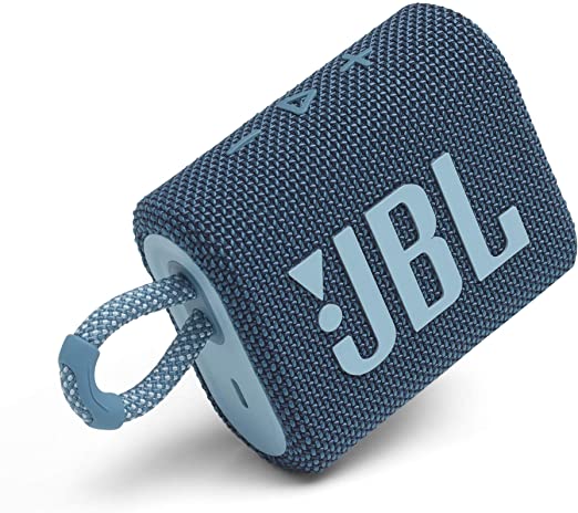 리뷰가 좋은 JBL Go 3: Bluetooth 장착 휴대용 스피커 내장 배터리 방수 및 방진 기능 - 파란색(JBLGO3BLUAM ···