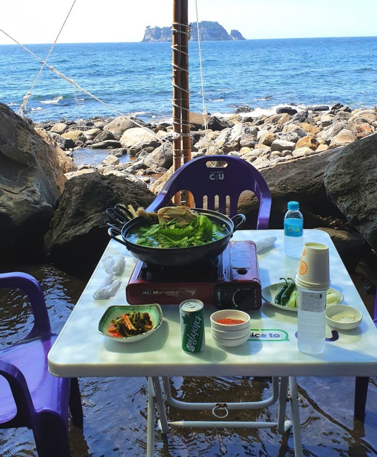  제주도 한달살기/ 서귀포 관광지 & 제주도 속골(바다뷰 계곡백숙)