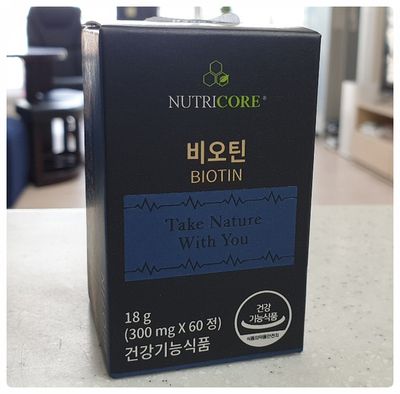  뉴트리코어 비오틴, 탈모예방 모발관리 영양제로 강추!