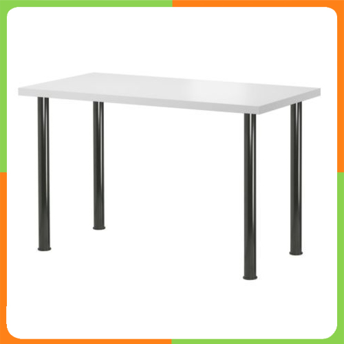 핵가성비 좋은 IKEA LINNMON/ADILS 테이블 100x60 (화이트) /이케아/가구/테이블/책상/탁자/사무/학생/회의, 다리:블랙 ··· 핵가성비 좋은 IKEA LINNMON/ADILS 테이블 100x60 (화이트) /이케아/가구/테이블/책상/탁자/사무/학생/회의, 다리:블랙 ···