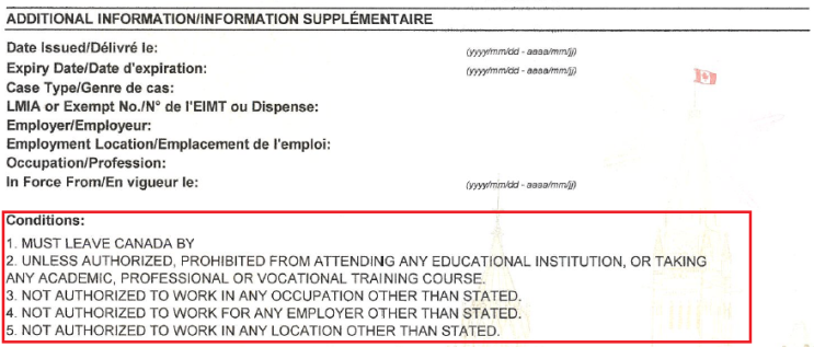  [이민 용어] Employer-specific Work Permit