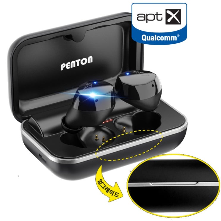 인기있는 PENTON 펜톤 TSX QCC 블루투스 무선 이어폰 2세대 21년형 무광블랙 크레들 24회 충전 퀄컴칩셋 apt-x코덱 블루투스 5.1 ··· 인기있는 PENTON 펜톤 TSX QCC 블루투스 무선 이어폰 2세대 21년형 무광블랙 크레들 24회 충전 퀄컴칩셋 apt-x코덱 블루투스 5.1 ···