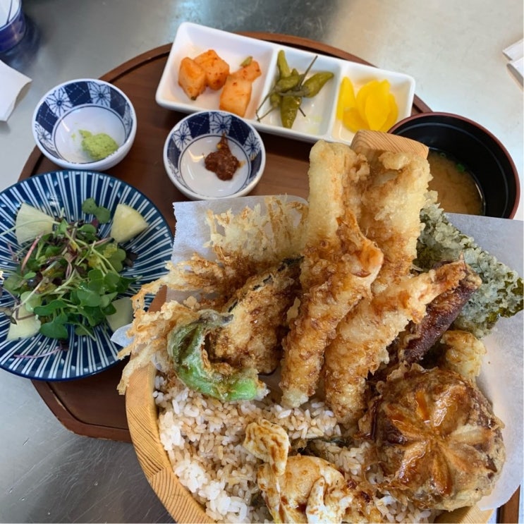  체인점이지만 맛있다! 익선동 저스트텐동 방문