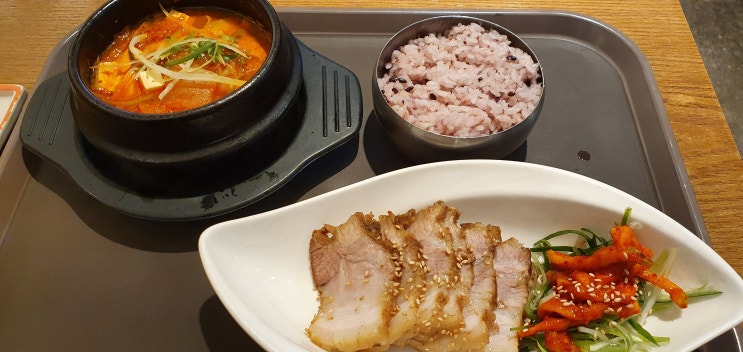  합정 딜라이트스퀘어 맛집 혼밥 가능한 합정식, 달콤한 폴바셋
