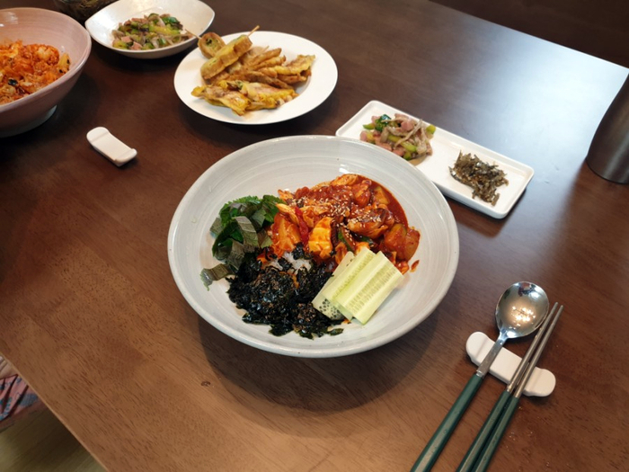  땀방울 송송 매콤 달콤한 "낙지덮밥" 만들기