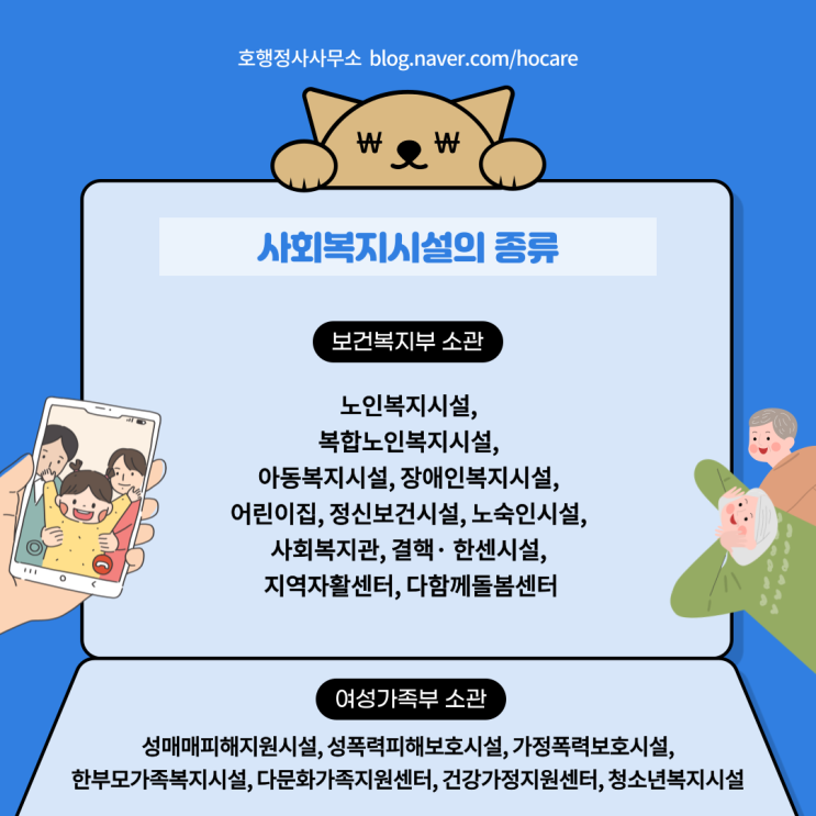  사회복지시설의 종류 및 설치 신고