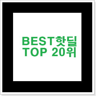 알뜰신상 르메르 탑20 순위 인기 핫딜 순위 20위