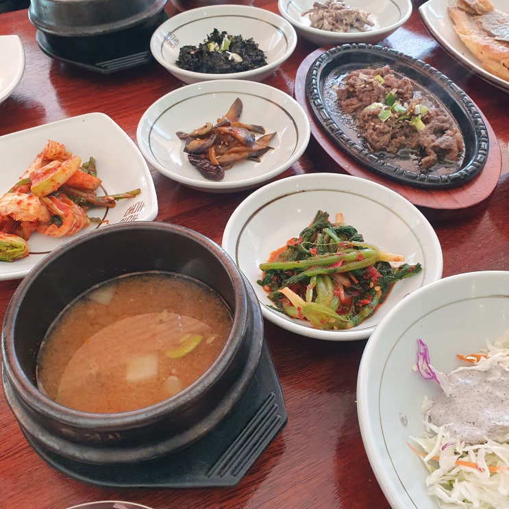  부산 서대신동 깔끔한 한정식집, 소봉정