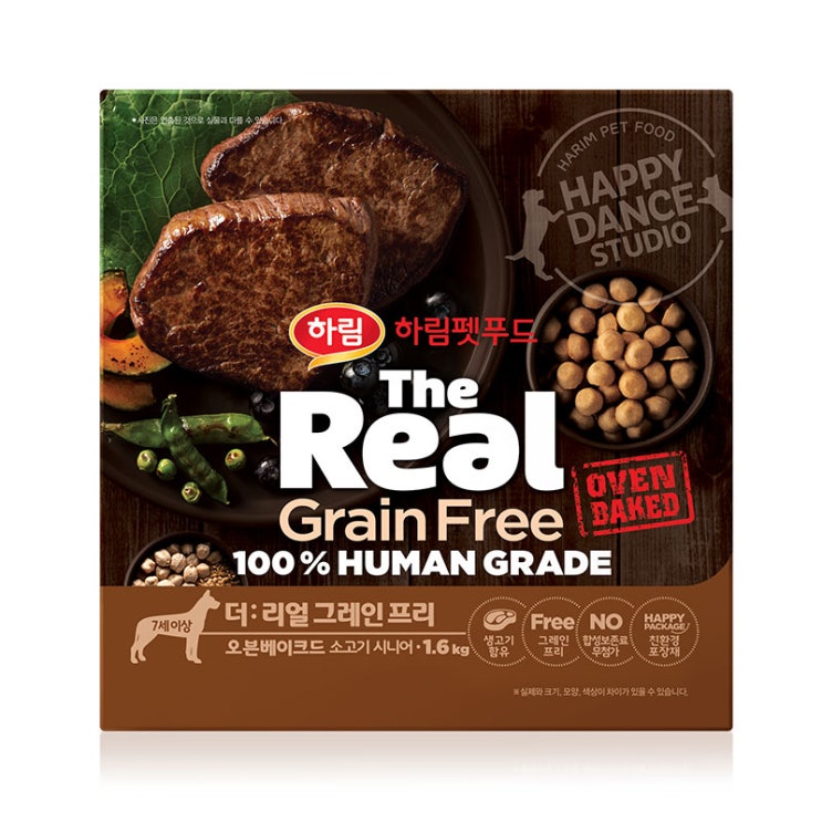 인기 많은 하림펫푸드 더리얼 그레인프리 오븐베이크드 시니어 강아지사료, 소, 1.6kg ··· 인기 많은 하림펫푸드 더리얼 그레인프리 오븐베이크드 시니어 강아지사료, 소, 1.6kg ···