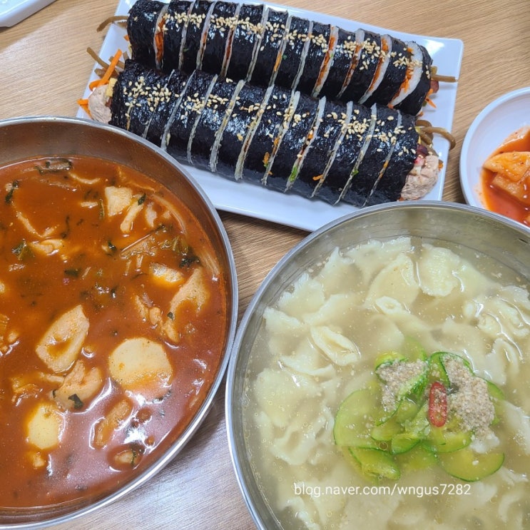  울산 다운동 맛집/울산 칼국수 맛집/ 정성수제비