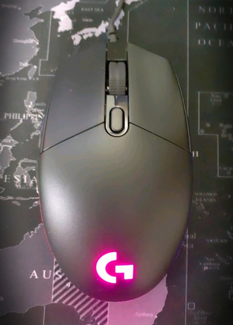  피시방 마우스로 불리는 대표적인 마우스 로지텍 G102IC 2세대