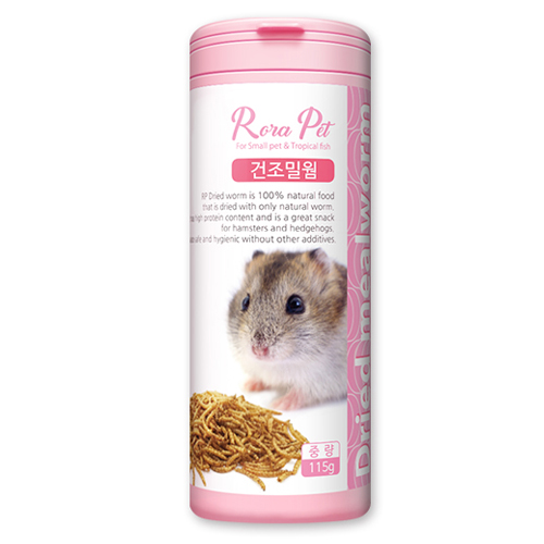 잘팔리는 로라펫 건조밀웜 햄스터간식, 115g, 1개 추천합니다 잘팔리는 로라펫 건조밀웜 햄스터간식, 115g, 1개 추천합니다