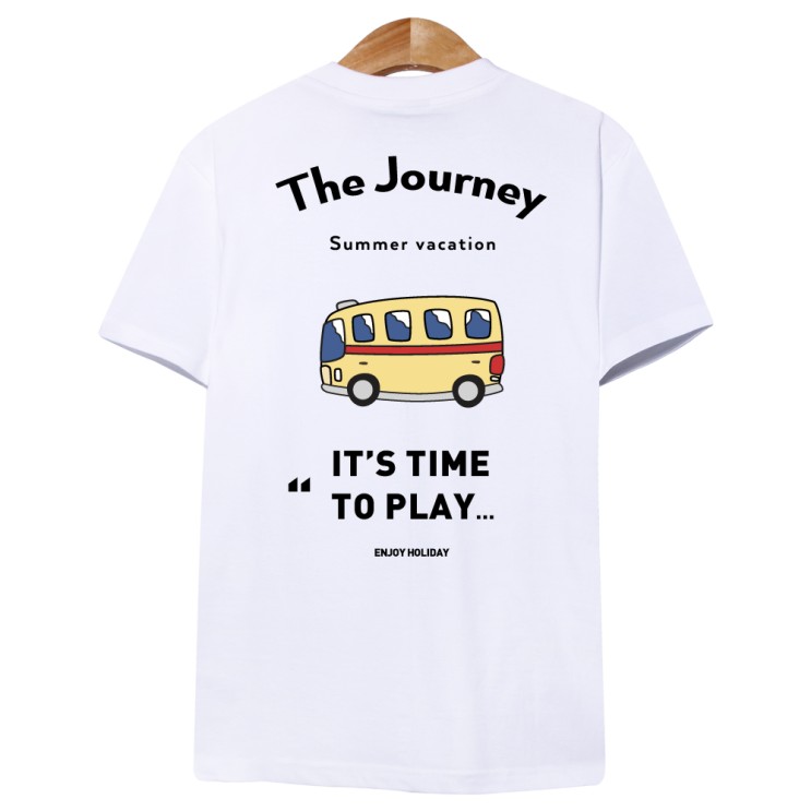 최근 많이 팔린 앨빈클로 남녀공용 PLAY 버스 프린트 반팔 티셔츠 AST 3725 추천합니다