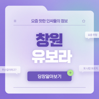  창원 마창대교 유보라 아이비파크 분양가 평면도 모집공고