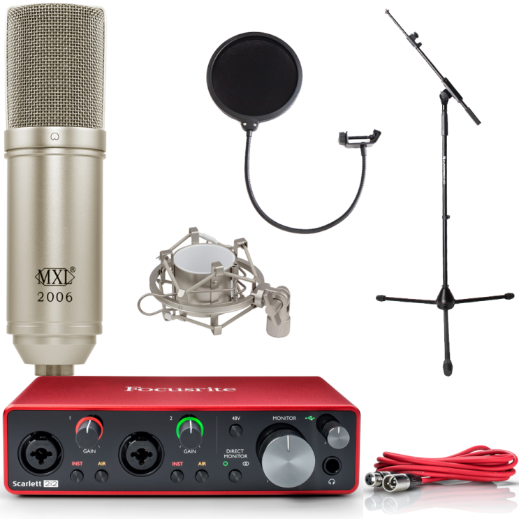 가성비갑 포커스라이트 스칼렛 2i2 3G x MXL 2006 마이크 패키지 1 ··· 가성비갑 포커스라이트 스칼렛 2i2 3G x MXL 2006 마이크 패키지 1 ···