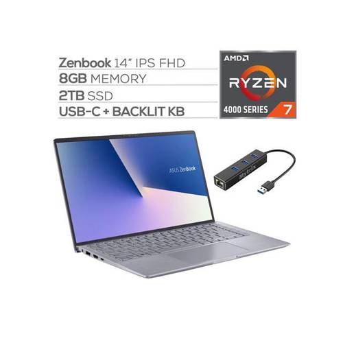 가성비 뛰어난 Newegg ASUS ZenBook 14 IPS FHD Laptop AMD Ryzen 4500U 6-Core up to 4., 상세내용참조, 상세내용참조, 상세내용참