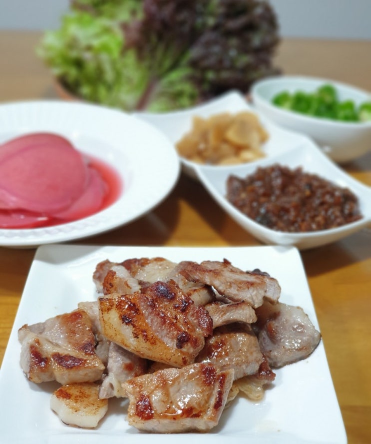  왜  이제서야  안거야!!!  정육각  삼겹살