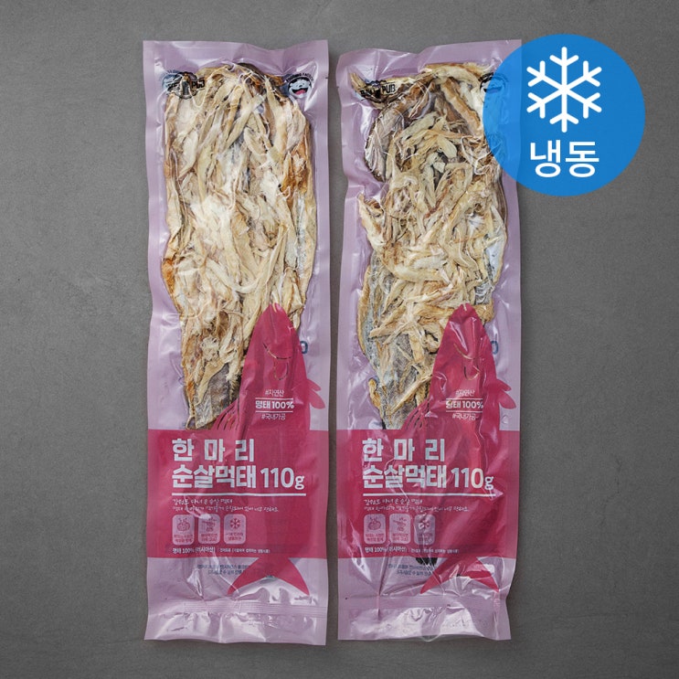 많이 찾는 푸딩팩토리 한마리 순살먹태 (냉동), 110g, 2개 좋아요