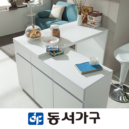 인기있는 동서가구 화이트OS 아일랜드식탁 DF632907, 화이트 ···