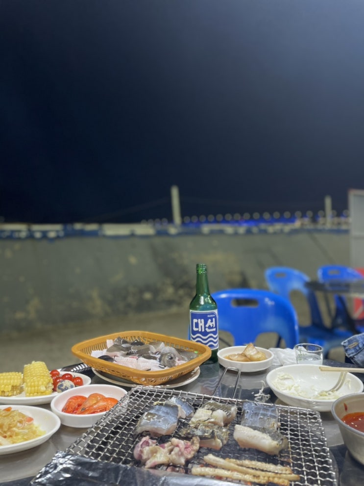 송도 남항대교뷰 장어 맛집 :: 선창횟집 분위기 짱