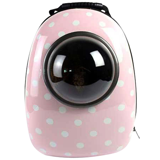 인지도 있는 뉴엔에스 반려동물 우주선 가방, 그래픽 핑크 좋아요