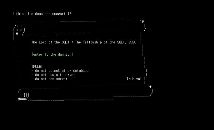  Lord Of SQLInjection _ gremlin Write Up