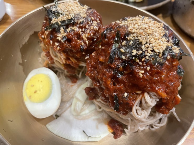  일산 샘밭막국수 먹고왔어요~