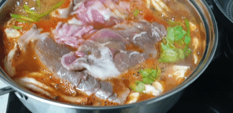  밀키트 추천 프레시밀 밀양 미나리 샤브 칼국수 우삼겹 내돈내산 후기