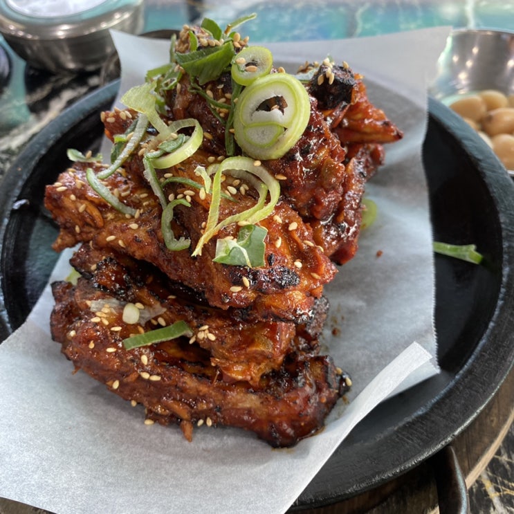  [군위맛집, 화본역맛집] 신등갈비 - 매운등갈비구이 中