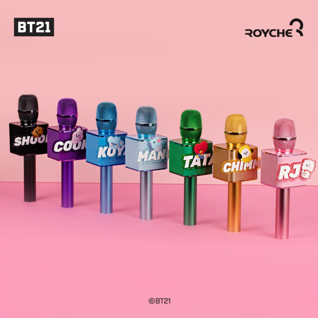 인기 많은 베이비 BT21 블루투스 노래방 마이크, 코야 추천합니다