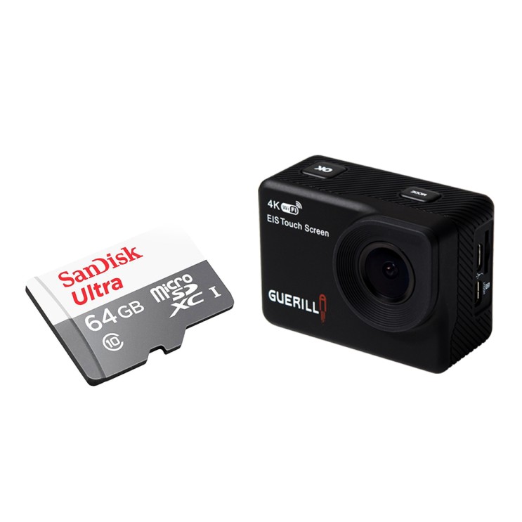 의외로 인기있는 게릴라 액션캠 블랙 PRO9000 + SD카드 64GB ···