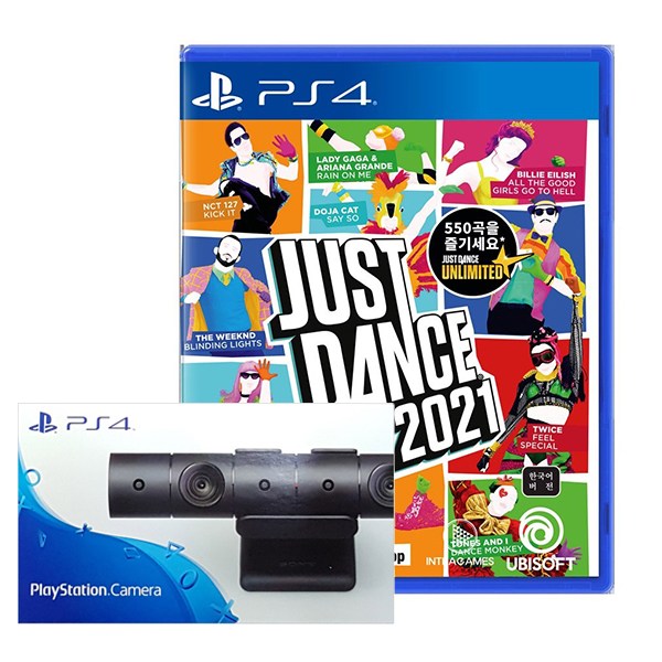 인지도 있는 PS4 저스트댄스 2021 한글판 + PS4 신형 카메라 신품., PS4 저스트댄스 2021+PS4 신형 카메라 ···