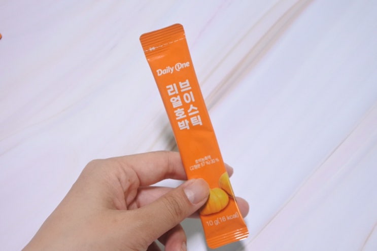  얼굴 붓기제거 호박 데일리원 리얼호박 브이스틱
