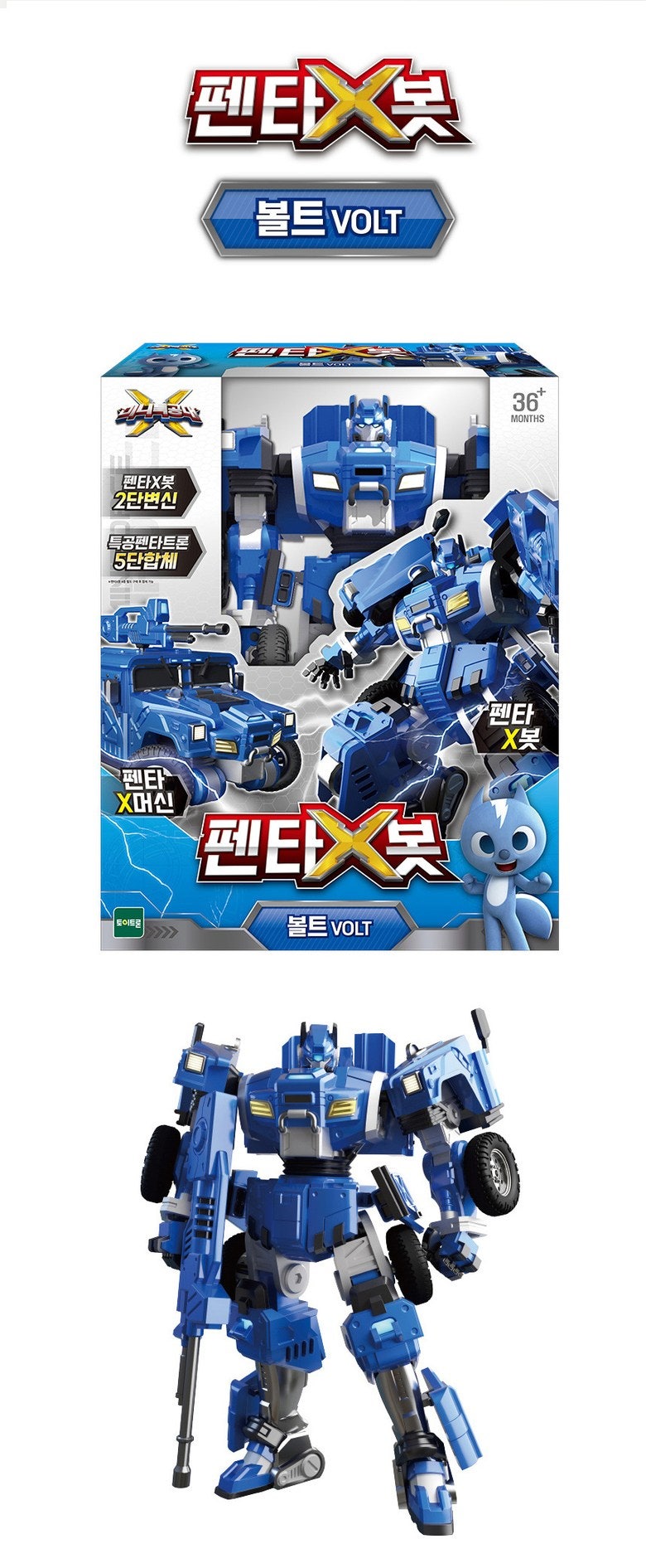 장난감][선물] 미니특공대 펜타X봇 특공펜타트론 5단 합체로봇(3세이상) : 네이버 블로그