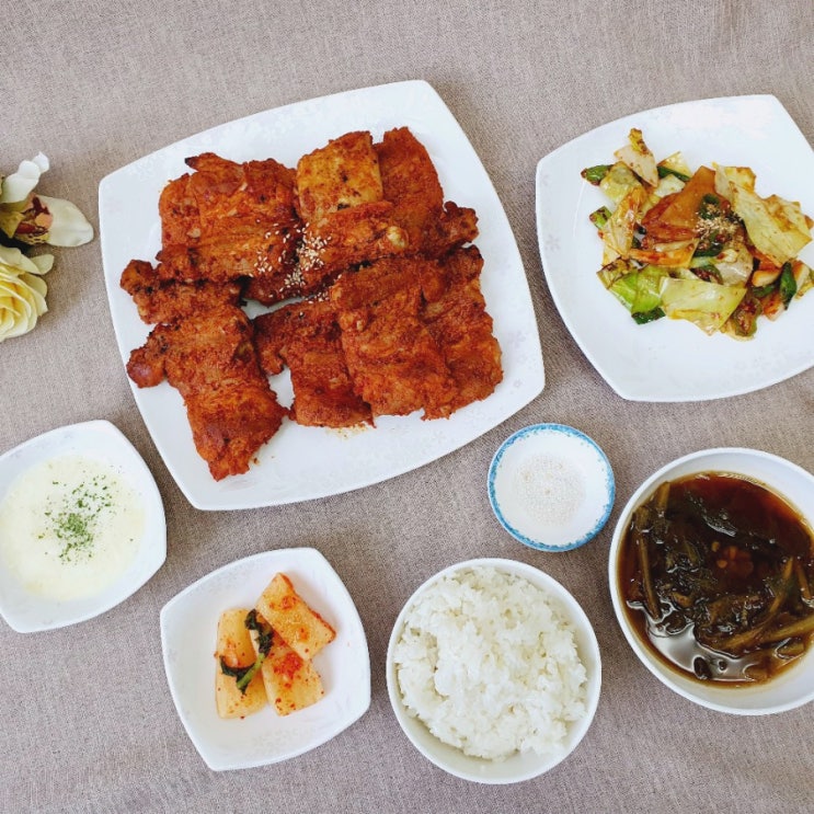 닭갈비택배 맛있고 푸짐한 불타는닭갈비 찐이네